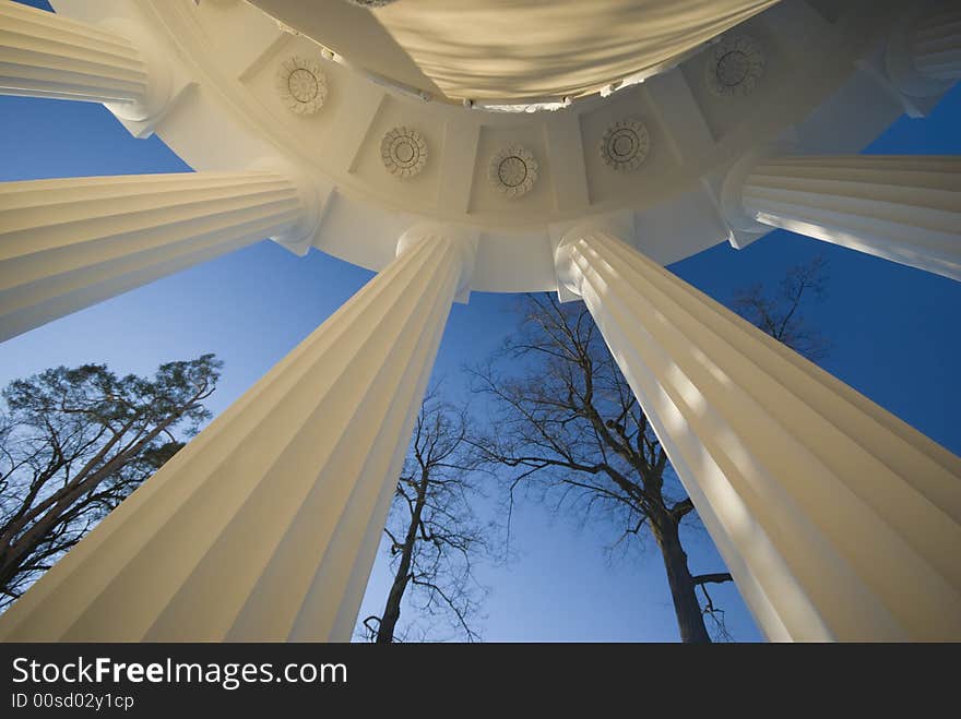 Temple of Friendship in Saint-Petersburg. Temple of Friendship in Saint-Petersburg