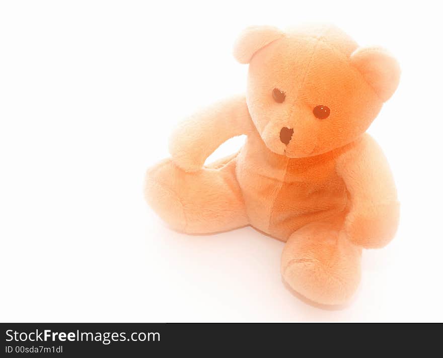 Teddy bear with dreamy effect around it. Teddy bear with dreamy effect around it