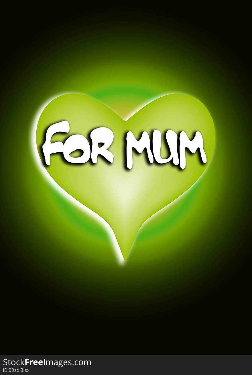 An image of a heart symbol/sign, that would be suitable for mothers day concepts. An image of a heart symbol/sign, that would be suitable for mothers day concepts.