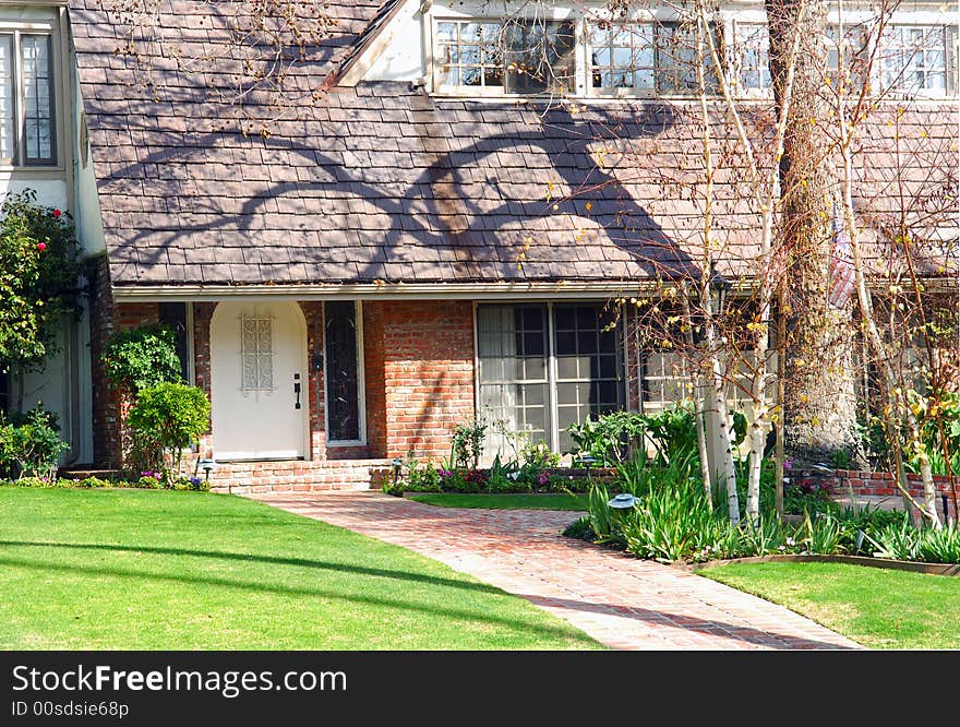 Image of a Beautiful Home In Southern California. Image of a Beautiful Home In Southern California