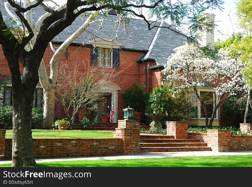 Image of a Beautiful Home In Southern California. Image of a Beautiful Home In Southern California