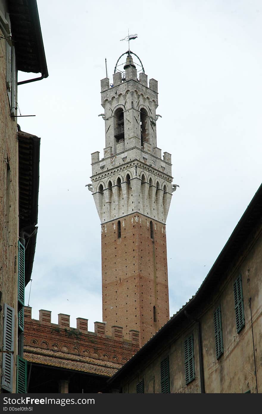 Siena public palace s tower