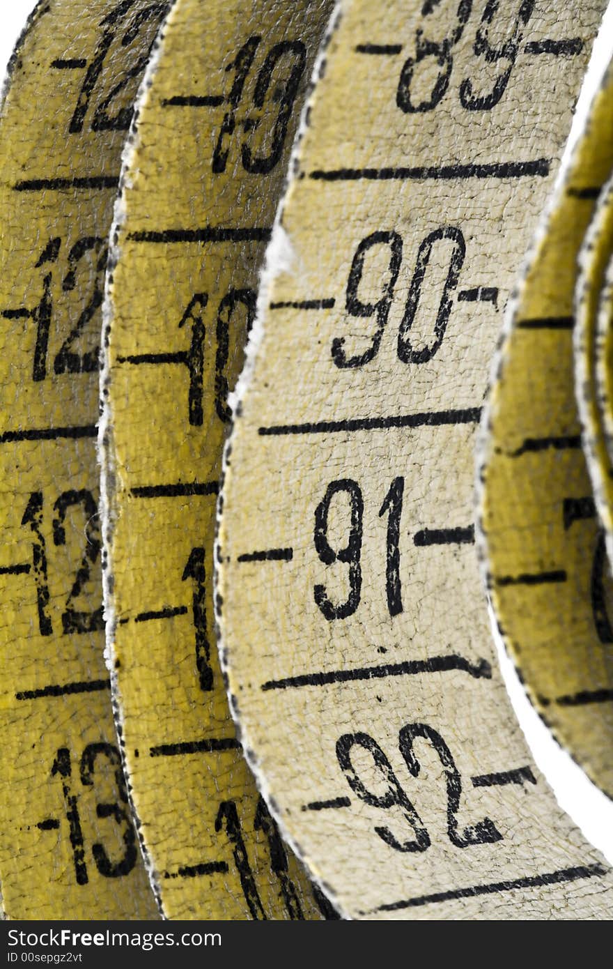 Old measuring tape