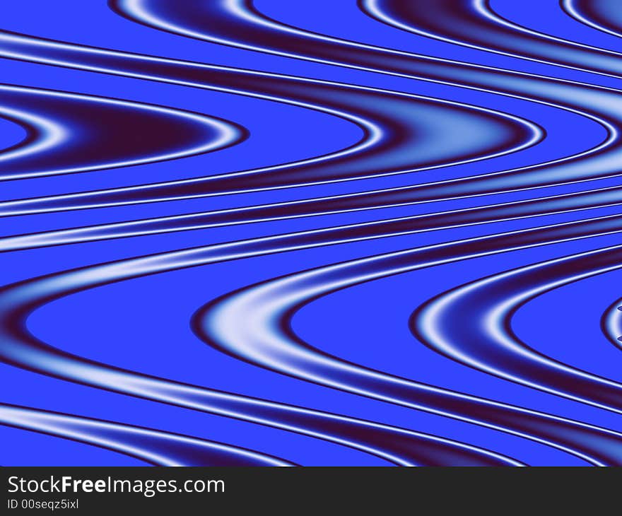 A fractal resemblingwater flowing in pretty curves. A fractal resemblingwater flowing in pretty curves.