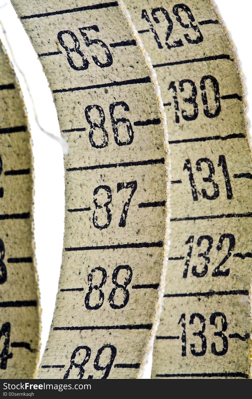 Old measuring tape