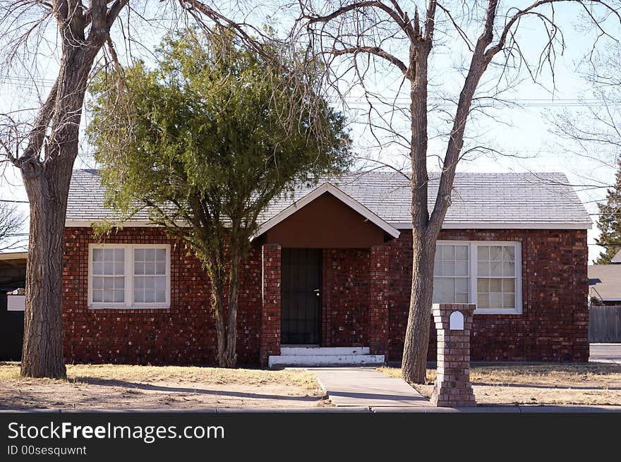 Small Brick Home