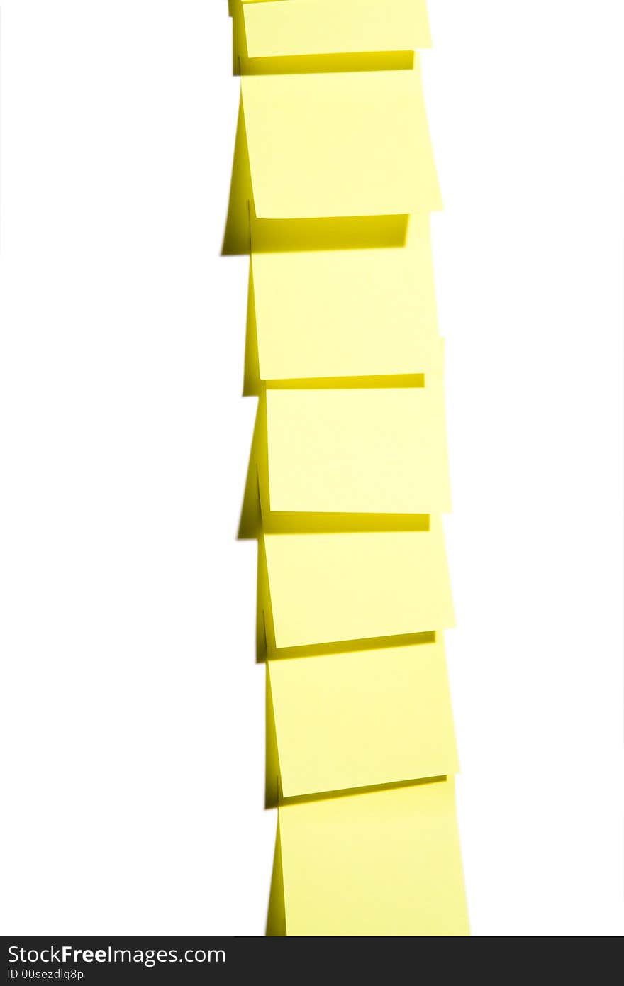 Sticky paper notes