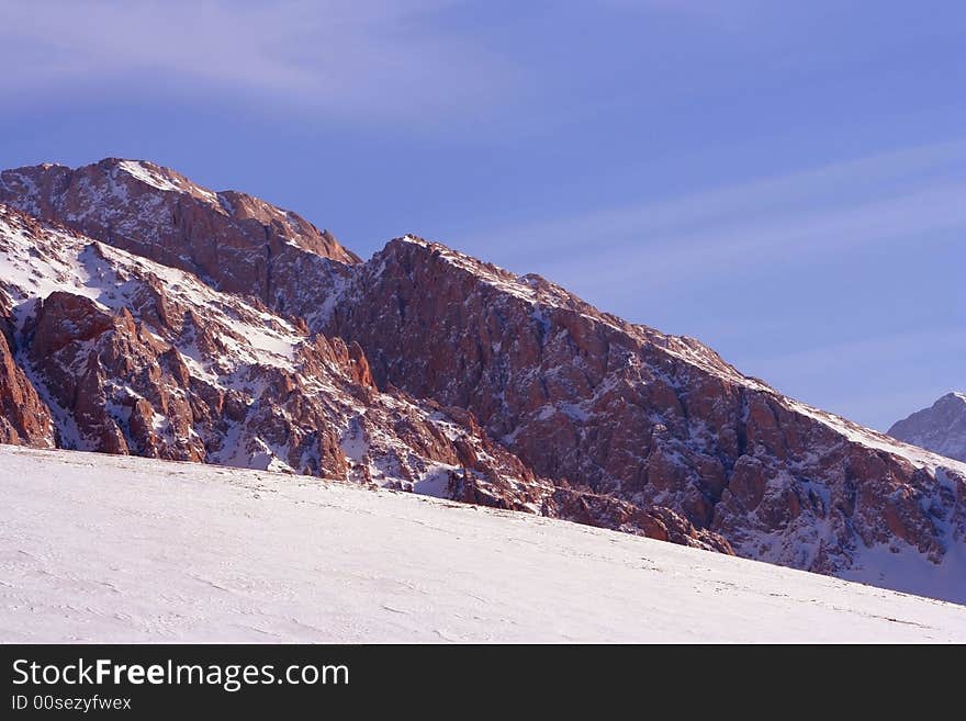 A view from Aladaglar (Central Toros Mountains). A view from Aladaglar (Central Toros Mountains)