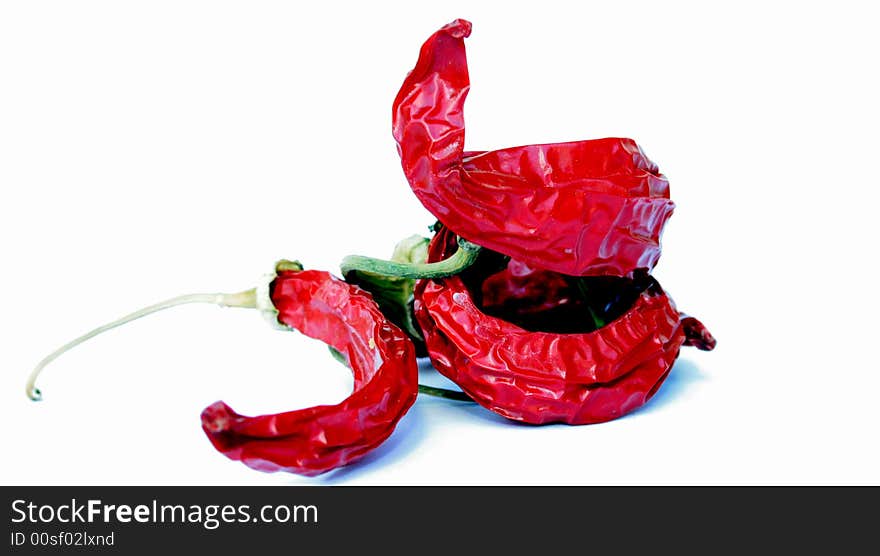 Red Dried Hot Peppers