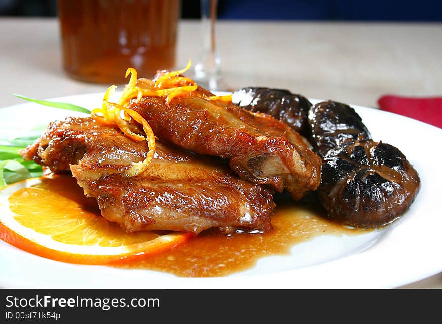 Pork spareribs