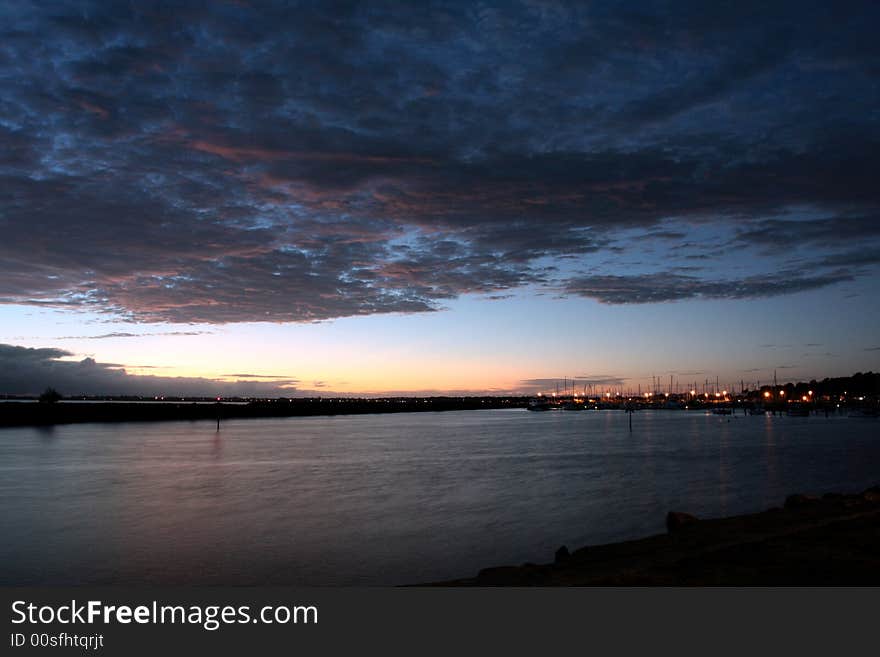 Mariner at sunrise