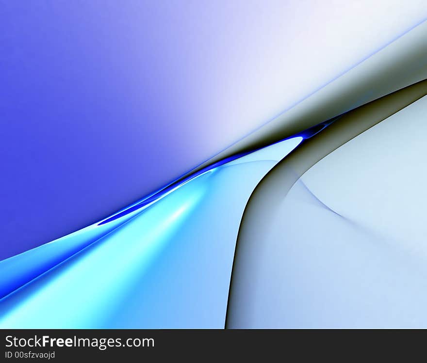 Colorful 3D rendered abstract background. Colorful 3D rendered abstract background