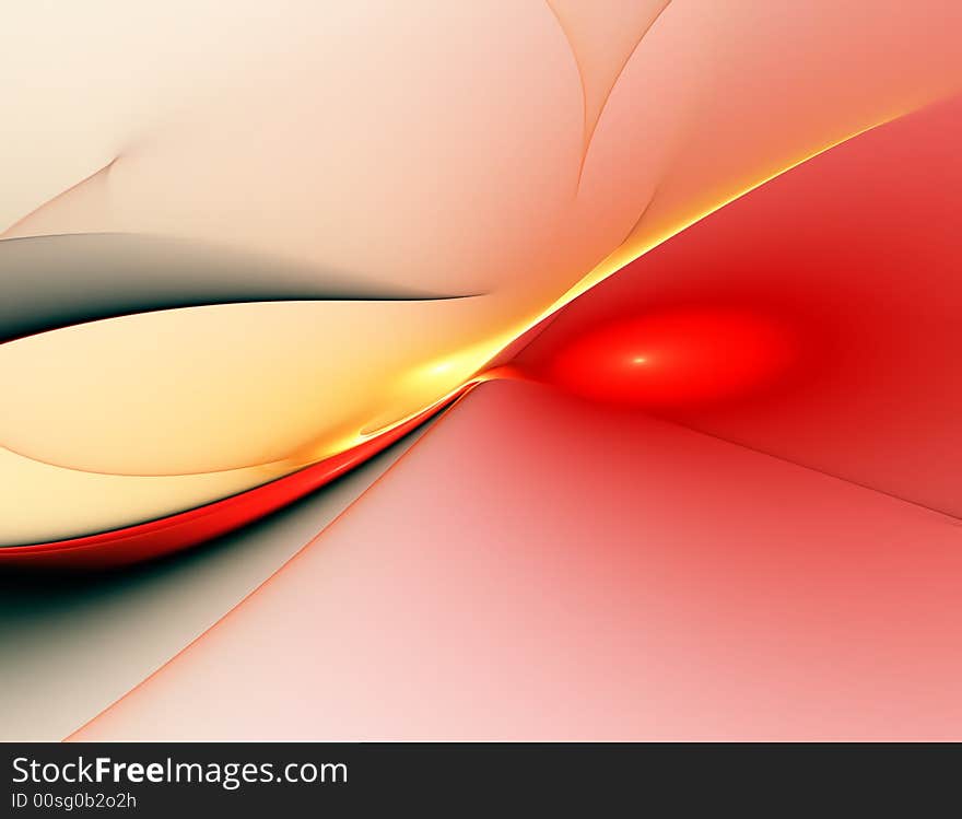 Colorful 3D rendered abstract background. Colorful 3D rendered abstract background