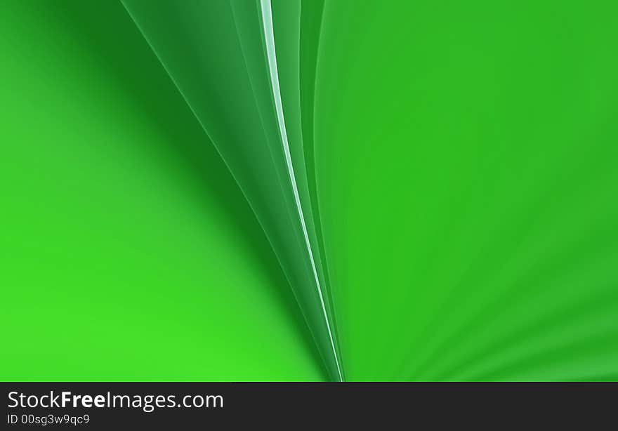 Green abstract background