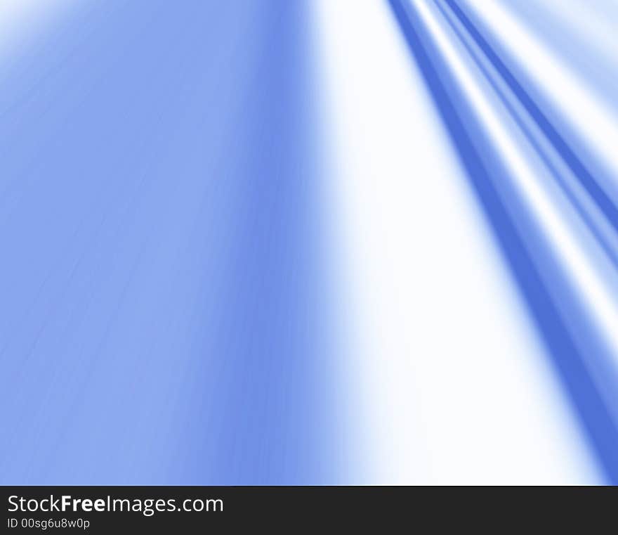 Blue 3D rendered abstract background. Blue 3D rendered abstract background