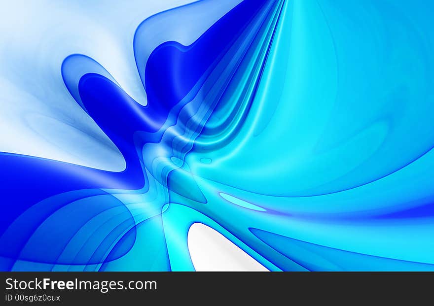 Blue abstract background