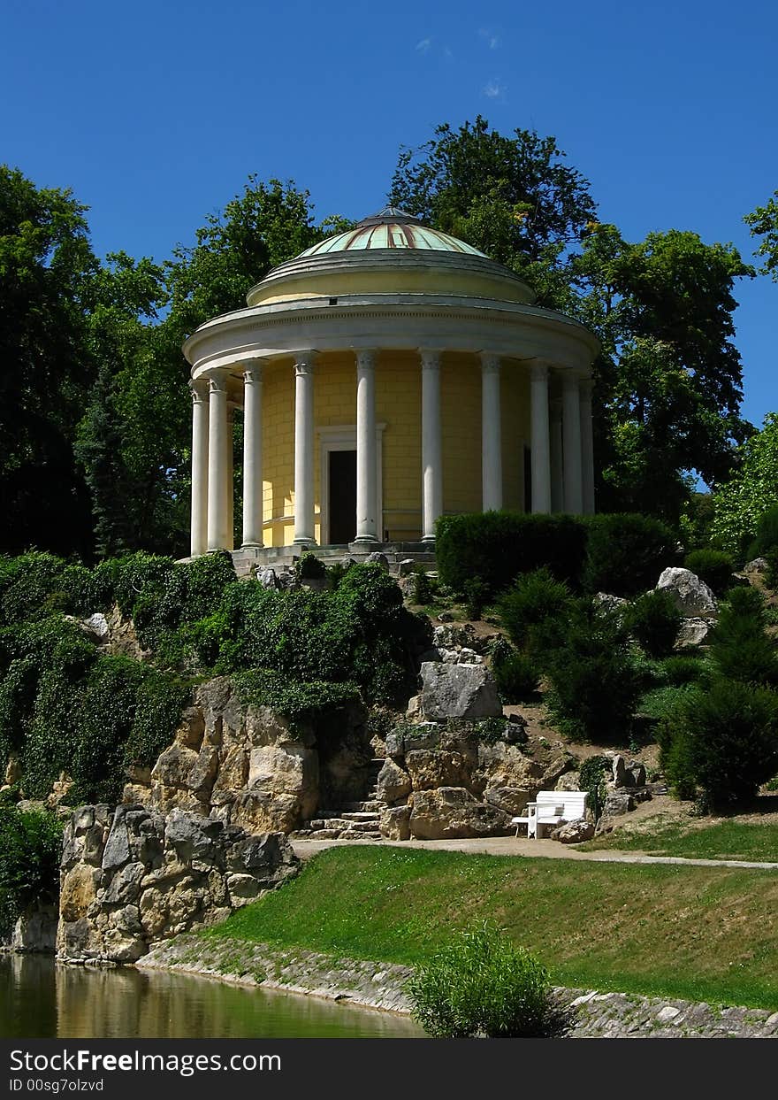 Leopoldinentempel in the  Esterhazy Castle in Austria