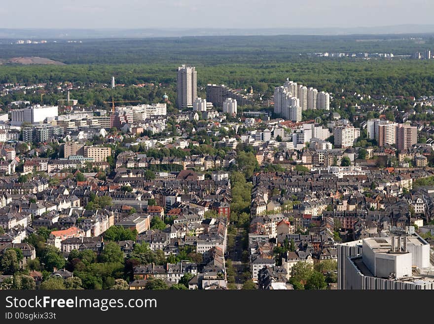 Sachsenhausen from Above