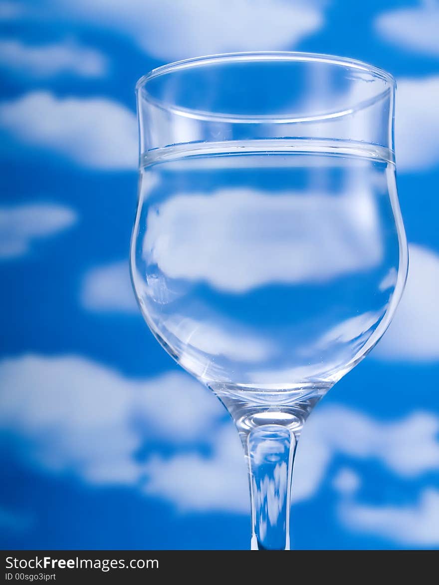 Glass of water