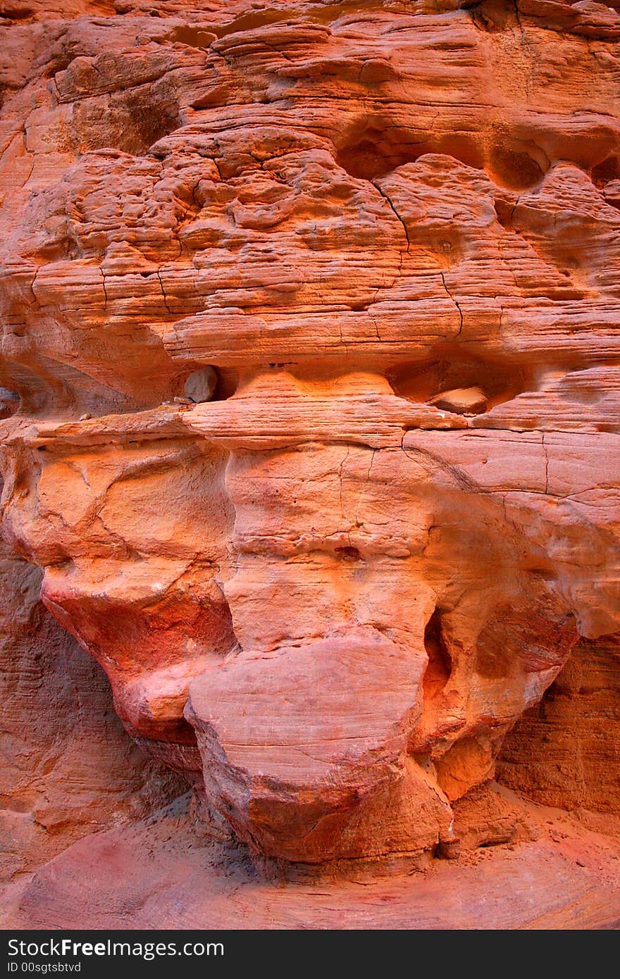 Nuweiba Sinai peninsula Coloured canyon. Nuweiba Sinai peninsula Coloured canyon