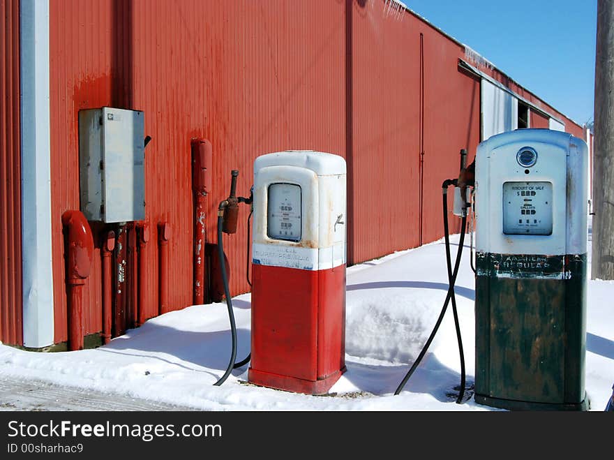 Vintage Gas Pumps