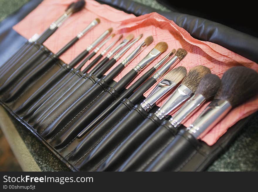 Makeup brushes