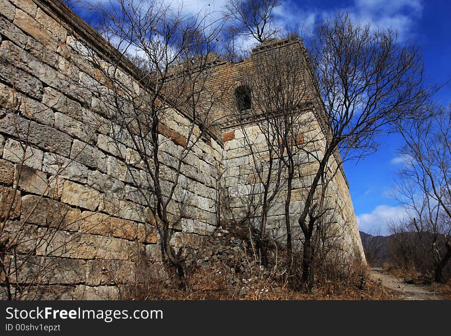 This part of the Great Wall is names as Jiankou because its shape like an arrow nock.It locates at Huairou District, Beijing ,China. It has not been reparied yet since it was built in Ming Dynsty which about 500 years ago. This part of the Great Wall is names as Jiankou because its shape like an arrow nock.It locates at Huairou District, Beijing ,China. It has not been reparied yet since it was built in Ming Dynsty which about 500 years ago.