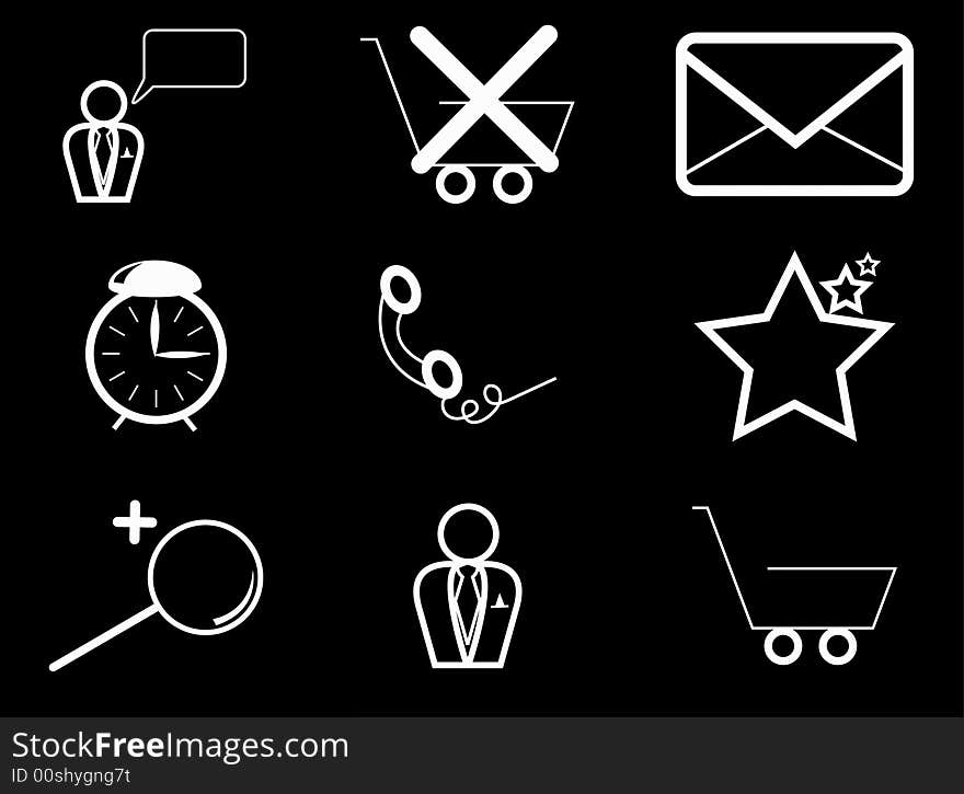 Set Of Abstract  Icons