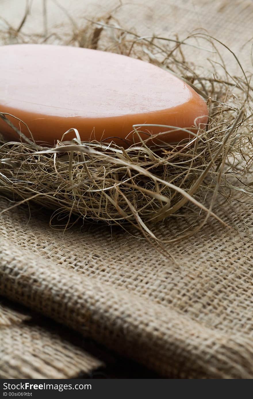 Natural lavender soap