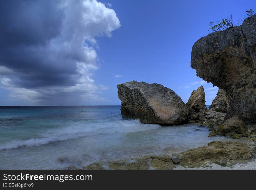 Rocky beach