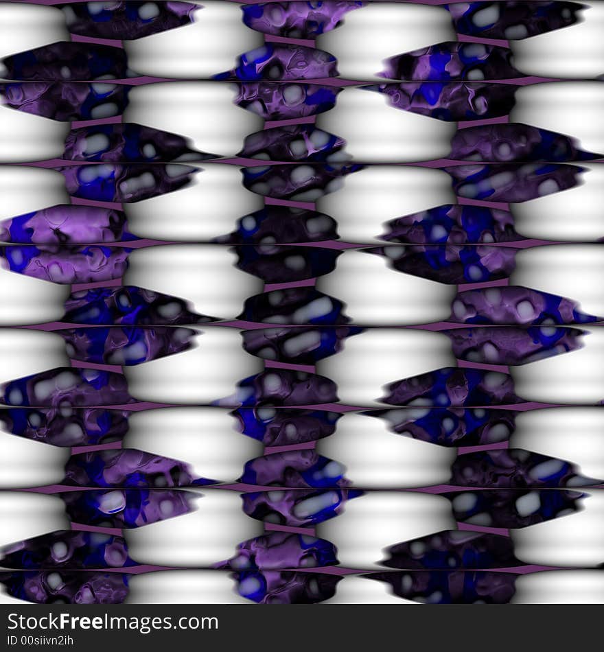 Purple And White Abstract Background Forms Tube