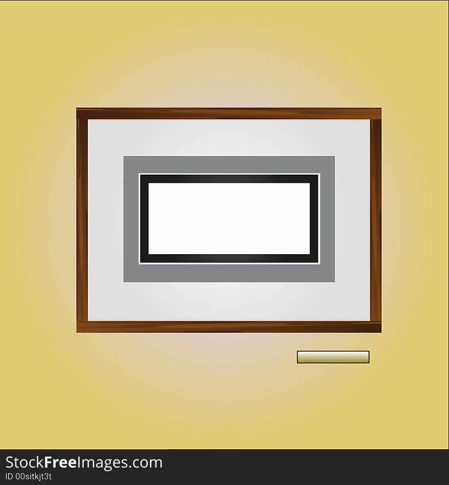 Picture frame illustration vector 3. Picture frame illustration vector 3