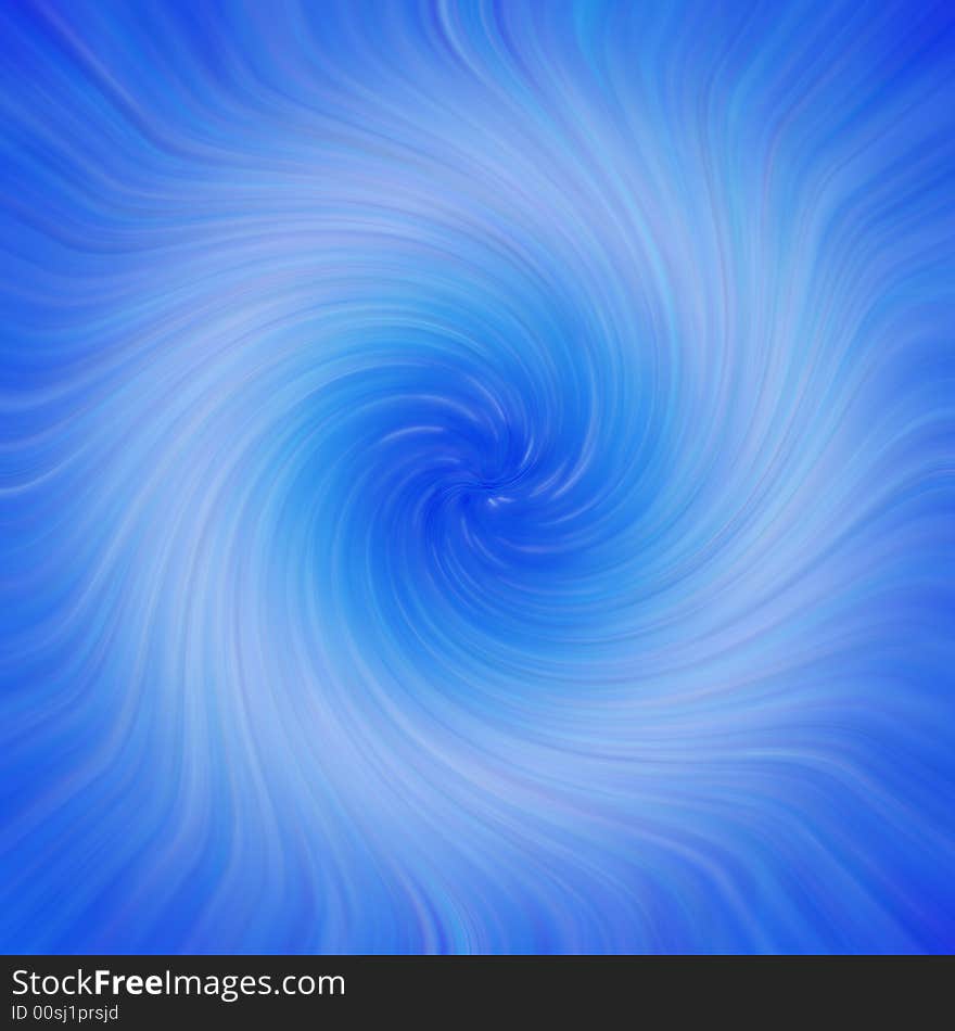 Twirl background in different shades of blue