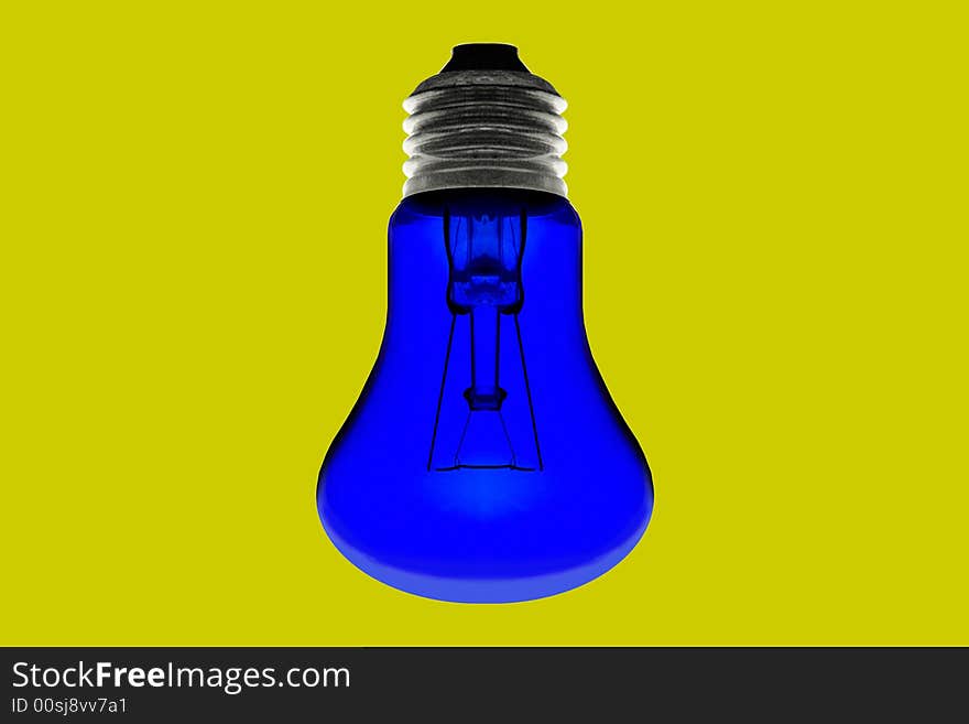 Single lightbulb