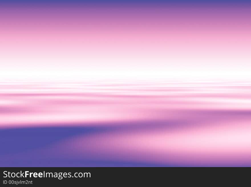 Abstract pink water wave background