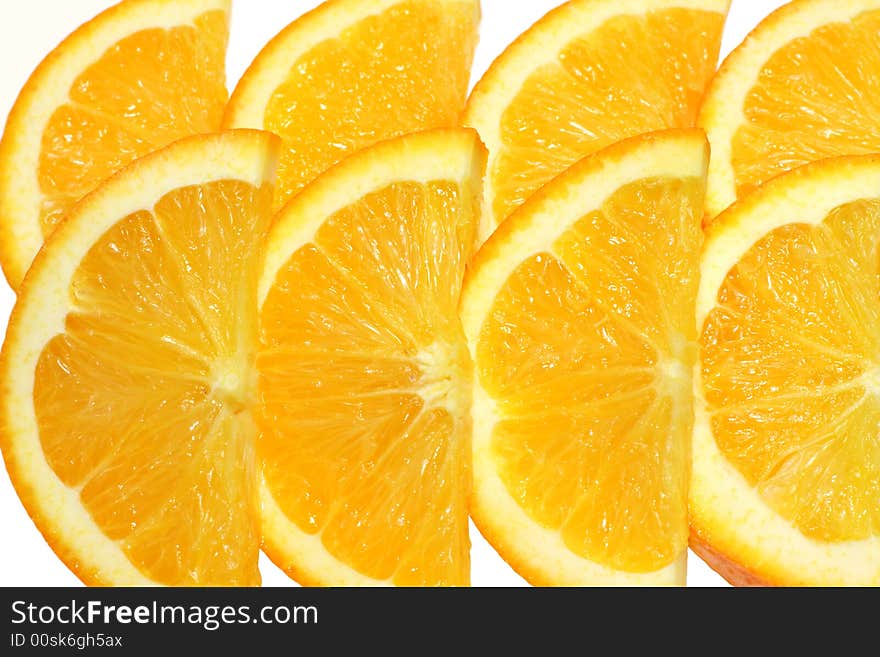 Slices of orange