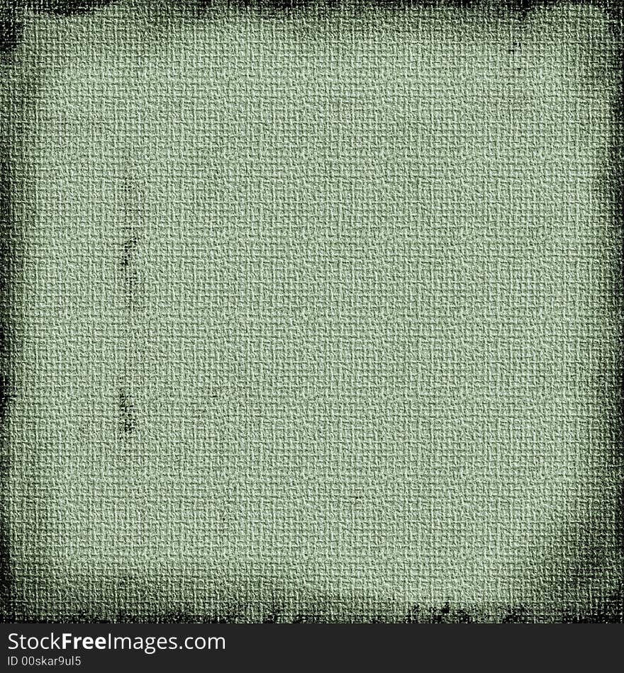 Green textured canvas of burlap grungy style. Green textured canvas of burlap grungy style