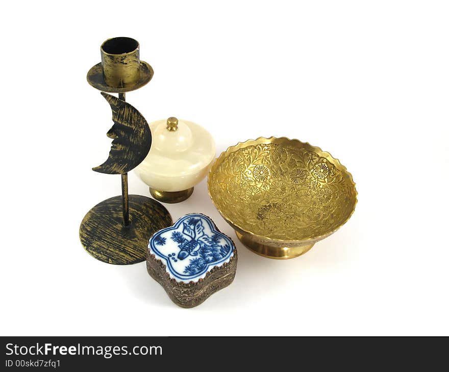 Oriental decorative set