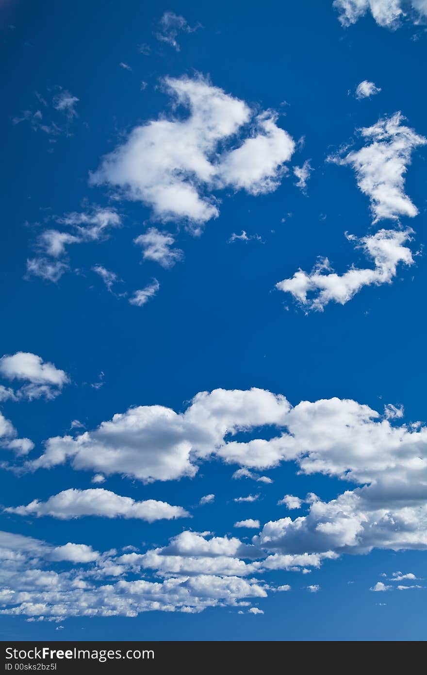 Cloudscape in march over southern Austria.