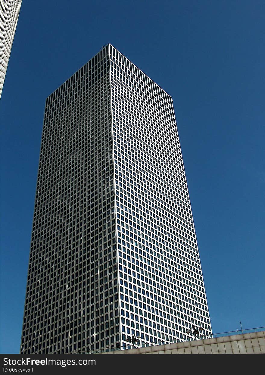 Skyscraper - business offices,square building