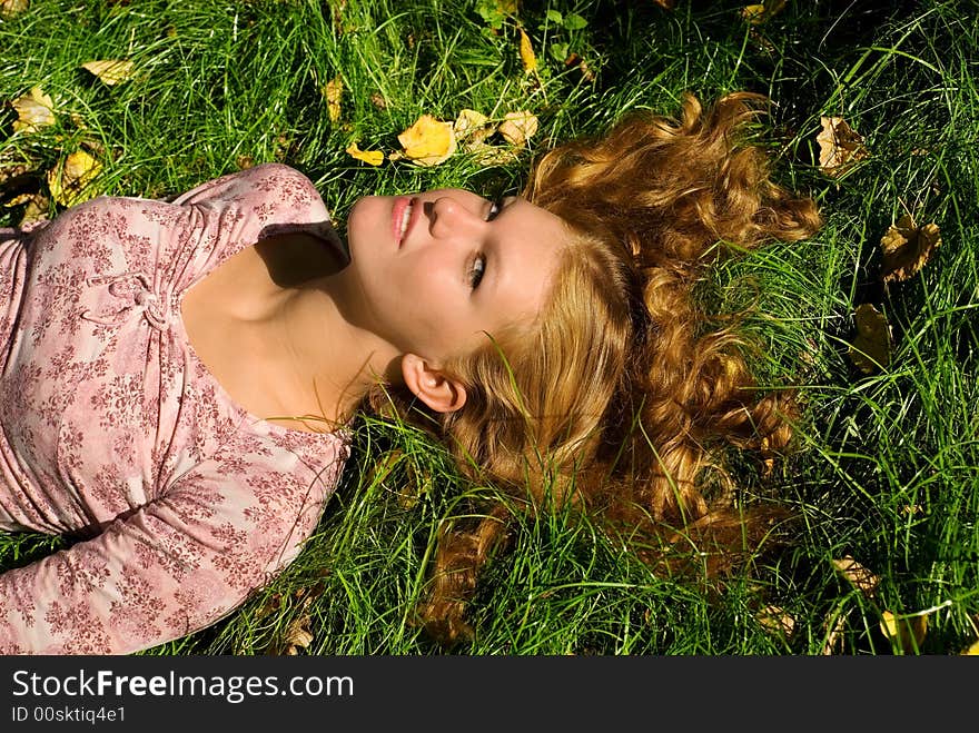 Relaxation on the grass