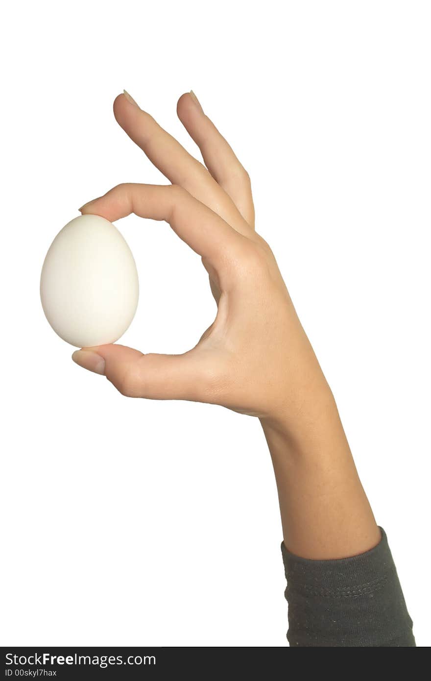 Hand egg