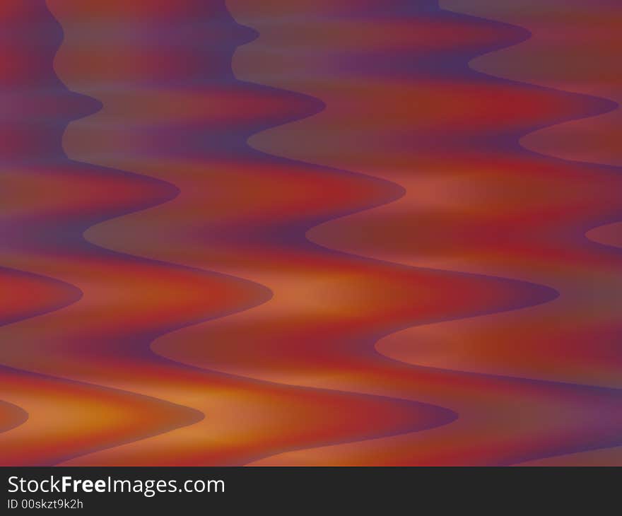 A fractal resembling the reflection of a brilliant sunset. A fractal resembling the reflection of a brilliant sunset.