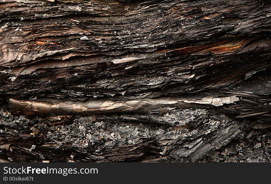 Pile of burnt newspapers for use as a background. Pile of burnt newspapers for use as a background