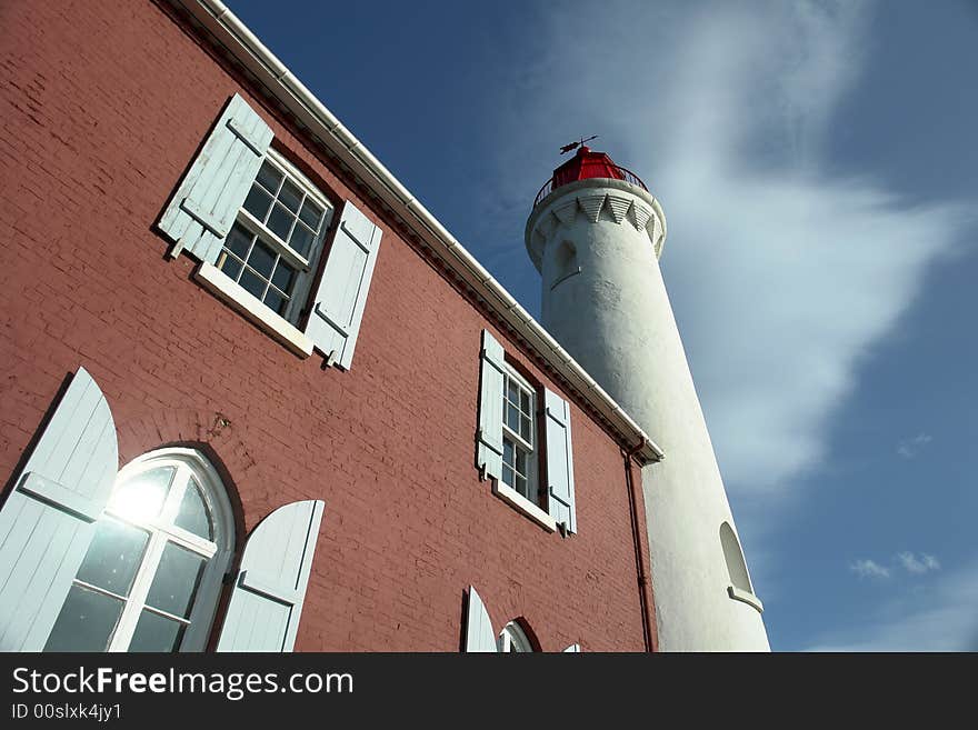 Lighthouse Abstract Windows BC