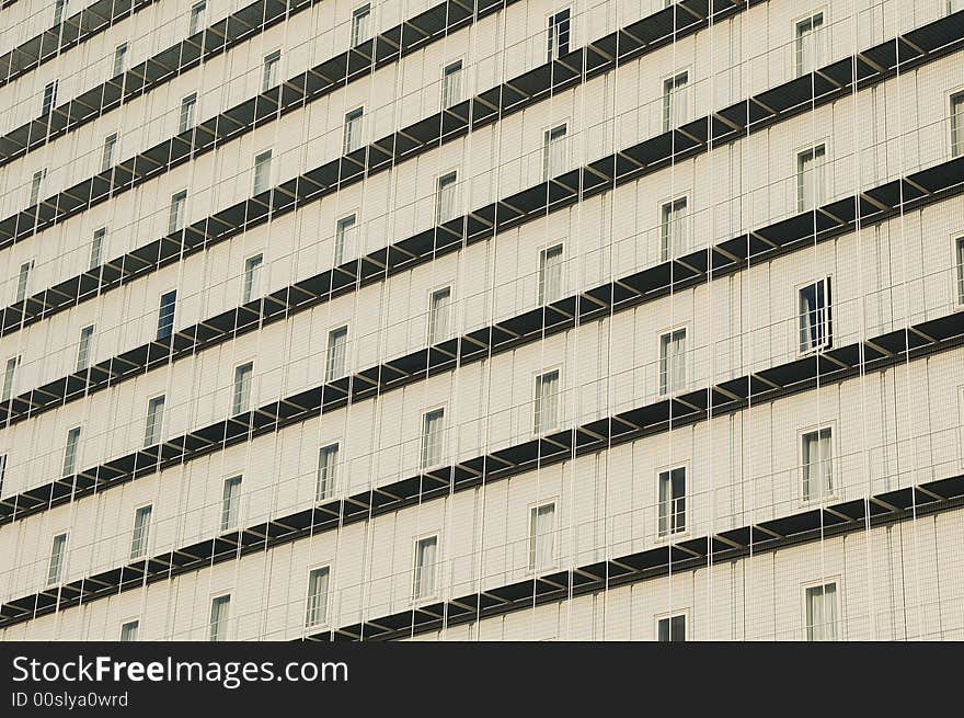 Exterior of building,Japan Osaka.