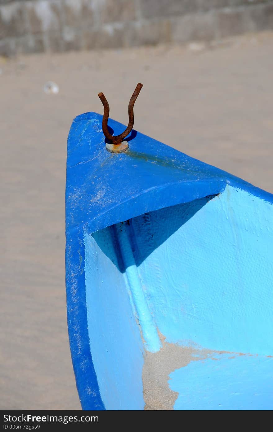 Rowing boat on the beach. Rowing boat on the beach