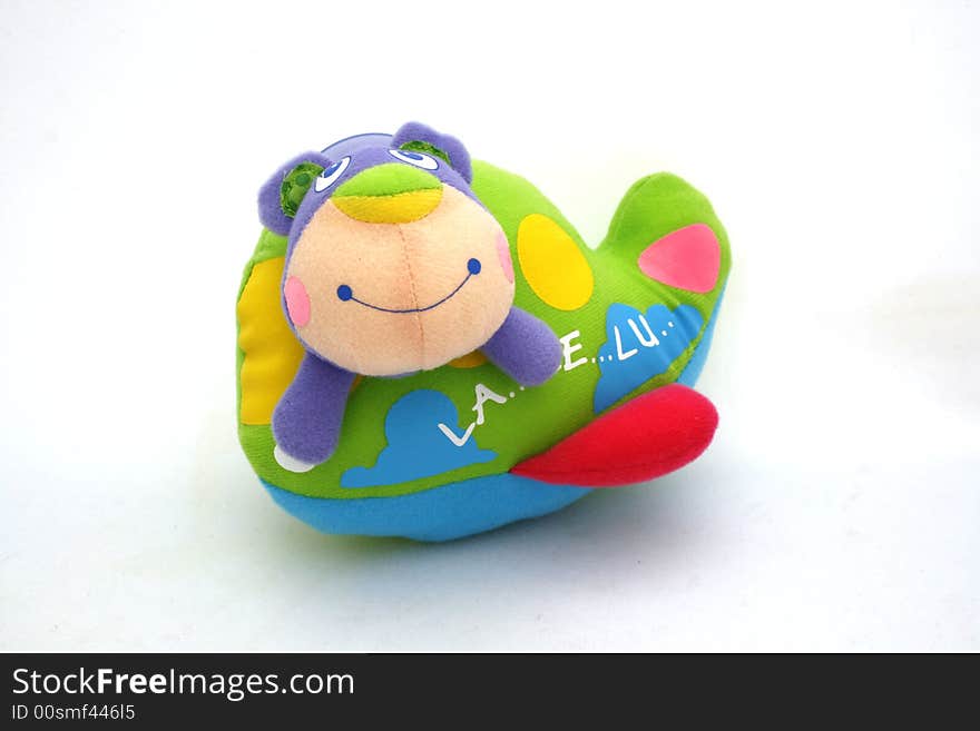 A baby on board colorful car teddy