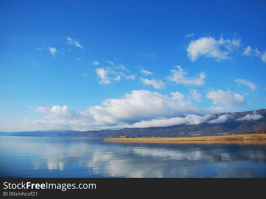 Lake landscape