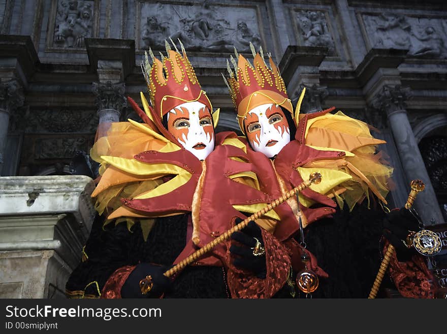 Carnival Mask In Venezia